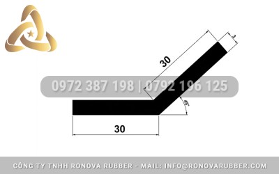 Thông Số Ron Cao Su Chữ L Tại TP.HCM