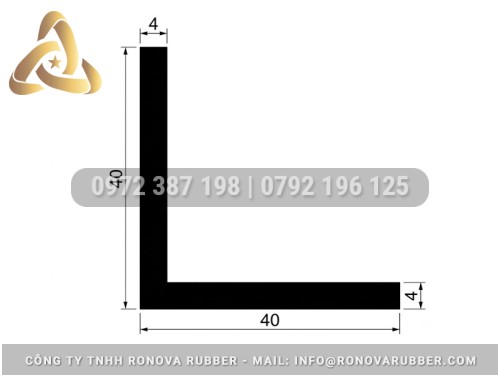 Địa Chỉ Cung Cấp Ron Cao Su Chữ L Hàng Có Sẵn