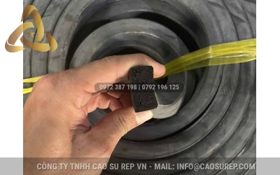 Gia Công Ron Cao Su Xốp EPDM 15x30 Theo Yêu Cầu