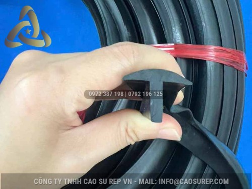 Gioăng Cao Su Chữ T Gia Công Theo Yêu Cầu