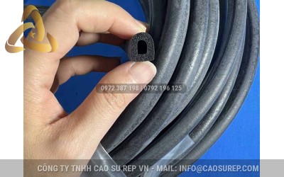 Địa Điểm Cung Cấp Ron Cao Su Xốp EPDM Chữ D Chống Thấm, Chống Ồn