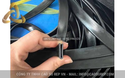 Ron Cao Su Chữ U Chèn Khe Cửa 2ly, 3ly – Phụ Kiện Hoàn Hảo Cho Cửa Kính, Cửa Gỗ, Cửa Nhôm