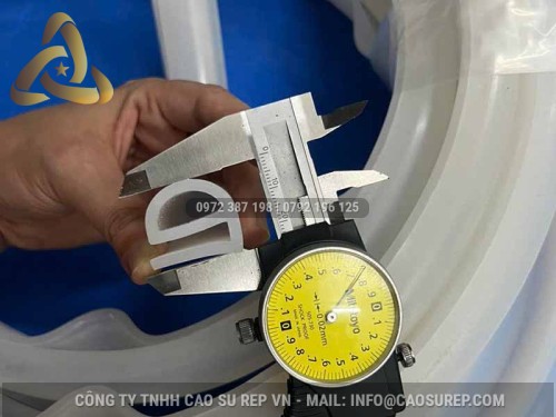 Ron Silicon Chữ E  - Đặt Hàng Theo Kích Thước Yêu Cầu