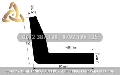 Kích Thước Ron Silicon Chữ L Phổ Biến Hiện Nay
