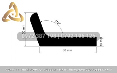 Ron Silicon Chữ L 5mm, 10mm, 15mm, 20mm Có Sẵn
