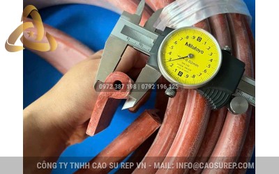 Địa Chỉ Mua Ron Silicon Chữ P Màu Đỏ Đường Kính 16mm