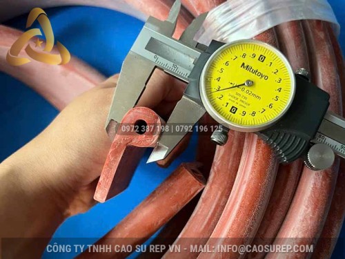 Địa Chỉ Mua Ron Silicon Chữ P Màu Đỏ Đường Kính 16mm