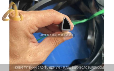 Ron Cao Su Chữ U Nẹp Kính 7ly, 8ly, 9ly