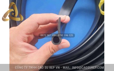 Ron Cao Su Chịu Nhiệt Chữ P Đường Kính 12mm Chèn Khe Hở Hiệu Quả
