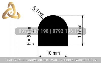 Gioăng Silicon Xốp Cho Tủ Hấp Cơm Công Nghiệp