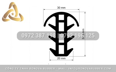 Gioăng cao su chống nước dùng cho pin năng lượng mặt trời