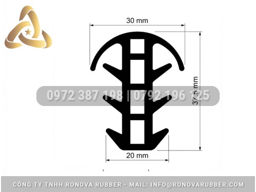 Gioăng cao su chống nước dùng cho pin năng lượng mặt trời