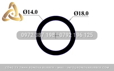 Mua Ống Cao Su Đen 14x18 Uy Tín Tại Cao Su Ronova