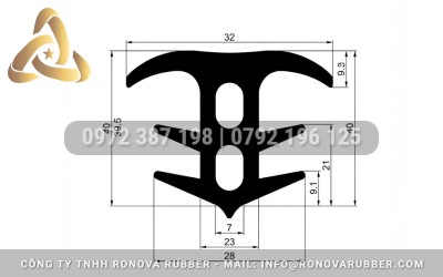 Ron Cao Su Nẹp Tấm Pin Năng Lượng Mặt Trời Giao Hàng Nhanh