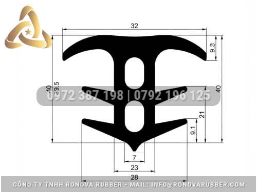 Ron Cao Su Nẹp Tấm Pin Năng Lượng Mặt Trời Giao Hàng Nhanh
