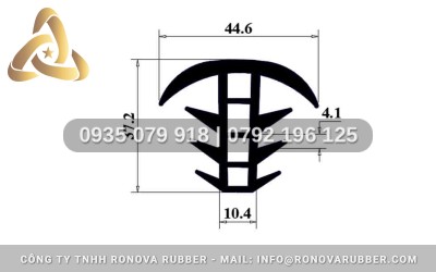 Ron Cao Su EPDM Dùng Cho Điện Mặt Trời Cao Su Ronova