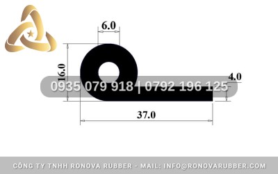 Các Kích Thước Gioăng Cao Su Silicon Chữ P Phổ Biến