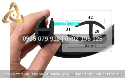 Kích Thước Gioăng Cao Su Thùng Xe Tải Chắn Nước