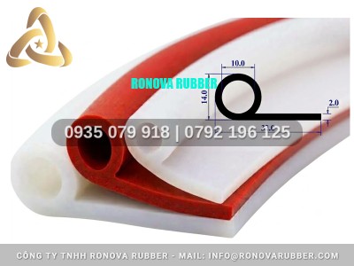 Ron Silicon Chữ P14 Chịu Nhiệt, An Toàn Thực Phẩm