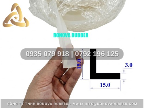 Giá Tận Xưởng Ron Silicon Chữ L Đa Dạng Kích Thước