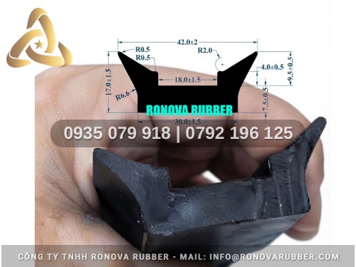 Cơ Sở Sản Xuất Ron Cao Su Cho Cửa Gỗ, Cửa Nhôm Theo Kích Thước