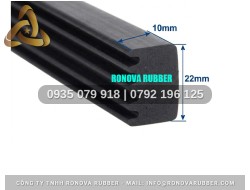 Đặt hàng gioăng cao su chữ D từ Ronova 22x10