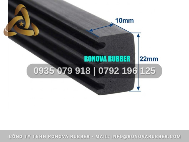 Đặt hàng gioăng cao su chữ D từ Ronova 22x10
