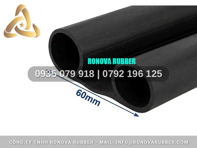 Đặt hàng ron cao su dạng P theo yêu cầu 60x20