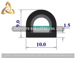 Dây Ron Cao Su Chắc Chắn Chữ D 10x9
