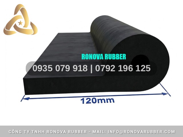 Giải pháp gioăng cao su chữ P cho vị trí làm kín 120x40