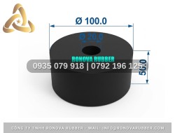 Gioăng cao su dạng tròn 100x20