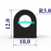 Gioăng Cao Su Tiêu Chuẩn Chữ D 10x12