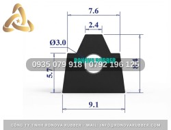 Ron Cao Su Đạt Chuẩn Hình Chữ D 9.1x8.4