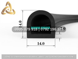 Gioăng Cao Su Chữ D Đạt Chuẩn Chất Lượng 14x14