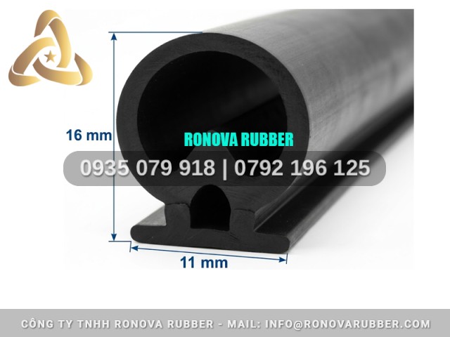 Sợi gioăng cao su Ronova chữ D 11x16