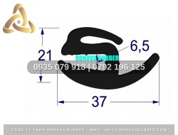 Cao Su Thiên Nhiên Cắt Theo Yêu Cầu Chữ H 37x21x6.5