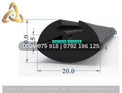 Dây Gioăng Cao Su Thương Hiệu Ronova Chữ H 20x20x2.5