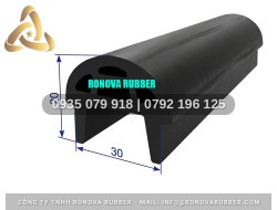 Nẹp cao su viền cửa 30x20