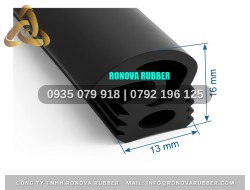Nẹp chữ H dùng cho cửa tủ điện 13x16