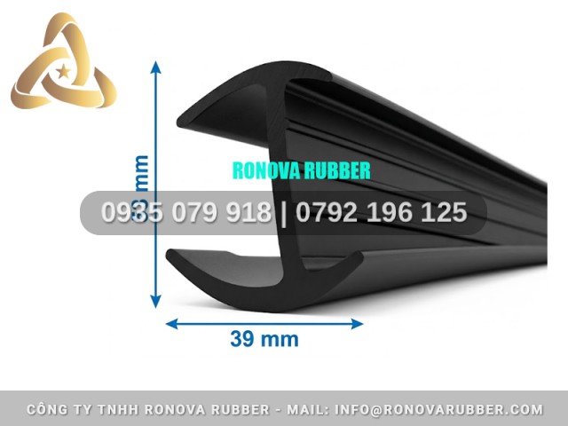 Nẹp chữ H gắn cửa 39x53
