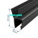 Ron chữ H dùng để nối hoặc ghép các tấm phù hợp 6x20