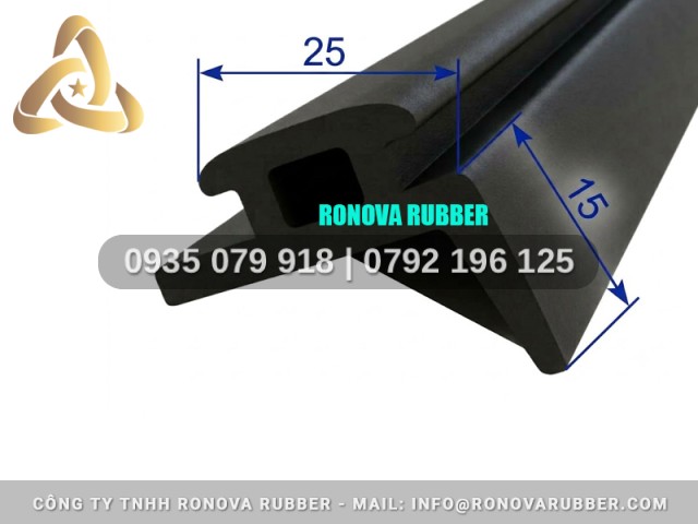 Báo giá ron cao su chữ l 15x25
