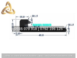 Gioăng Cao Su Đảm Bảo Chất Lượng Chữ L 40x10x3