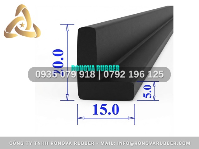 Gioăng Cao Su Đạt Tiêu Chuẩn Kỹ Thuật Chữ L 15x20x5