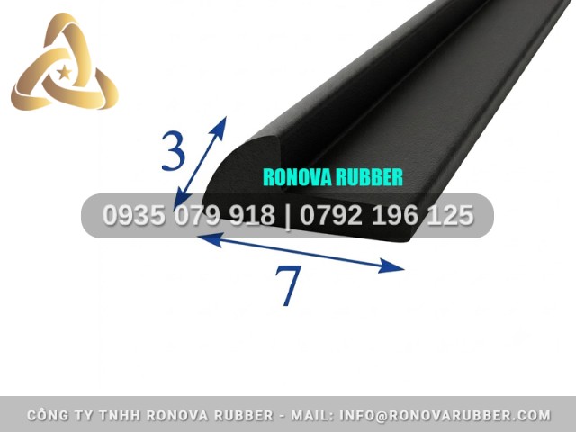 Gioăng chữ l tủ điện 7x3