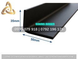 Kích thước ron cao su chữ l 50x35