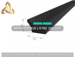 Ron cao su chữ l 10x5