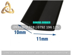 Ron cao su chữ l có keo 10x11