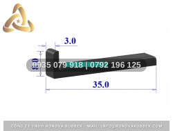Ron Cao Su Định Hình Chuyên Nghiệp Hình Chữ L 35x8x3