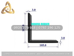 Ron Cao Su Phân Phối Chính Hãng Chữ L 105x105x3